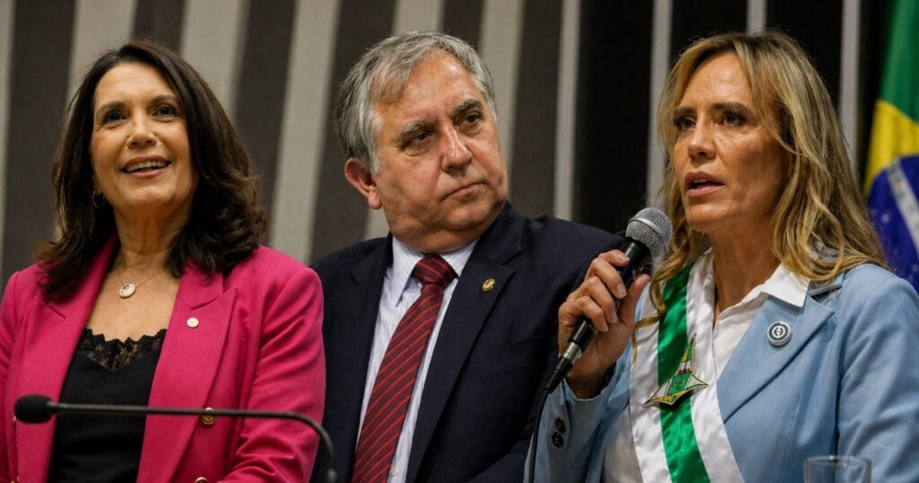 “Ele não fala pelo PL”: Bia Kicis desautoriza Izalci e reforça apoio a Celina Leão