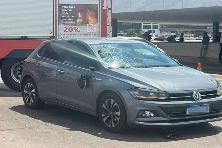 Homem é atropelado e fica gravemente ferido na Rodoviária do Plano