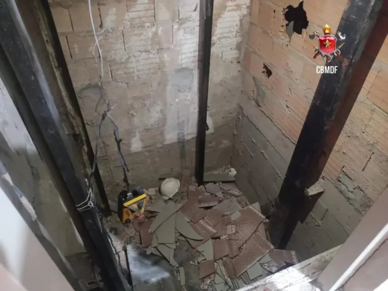 Vídeo: corpo é encontrado dentro de fosso de elevador em Vicente Pires