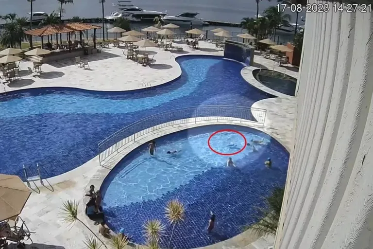 Vídeo: criança fica submersa por 3 minutos em piscina de hotel de luxo