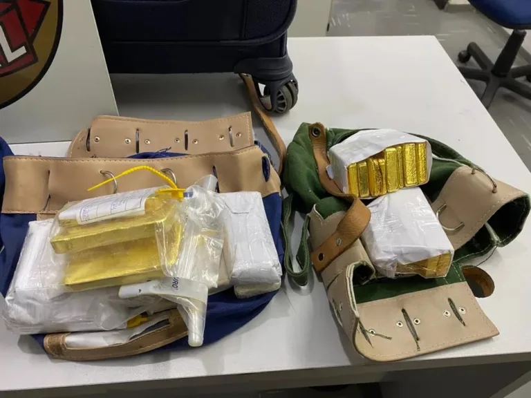 Polícia Federal apreende 77 quilos de ouro avaliados em R$ 23 milhões com PMs