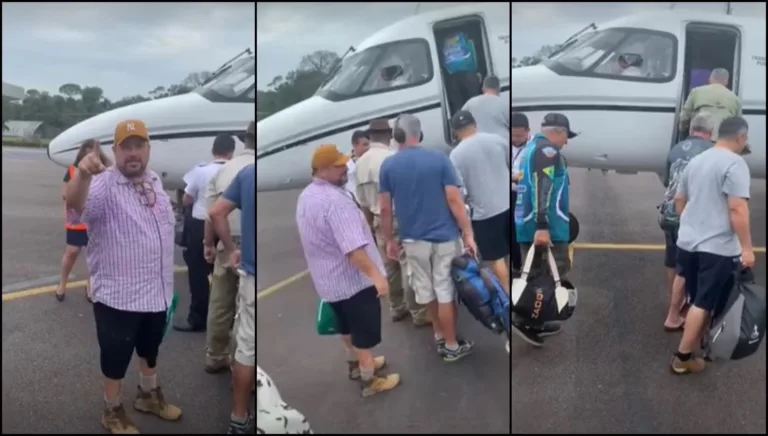 Vídeos mostram pescadores embarcando em avião que matou 14 no AM