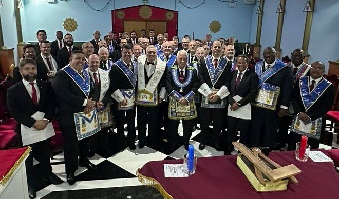 Loja Maçônica Grão-Mestre José de Melo e Silva empossa nova diretoria no Jardim Botânico