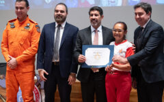 Roosevelt reúne mais de 450 idosos em homenagem ao Programa Bombeiro Amigo na CLDF