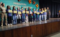 Turma de 76 Guardiões Ambientais formada pela PMDF