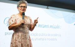 Vozes da Comunidade entrevista Iêdes Soares Braga, secretária de Educação do DF
