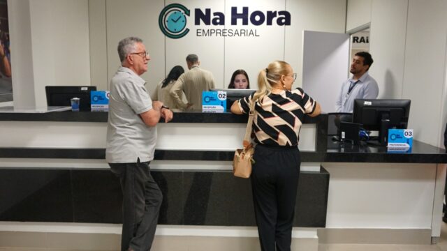 Na Hora Empresarial no DF registra atendimentos a empresários no Venâncio Shopping