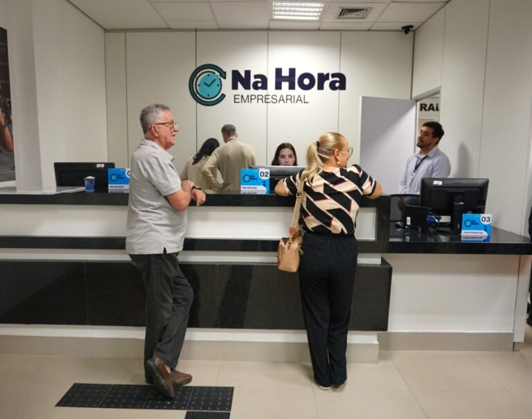 Na Hora Empresarial no DF registra atendimentos a empresários no Venâncio Shopping