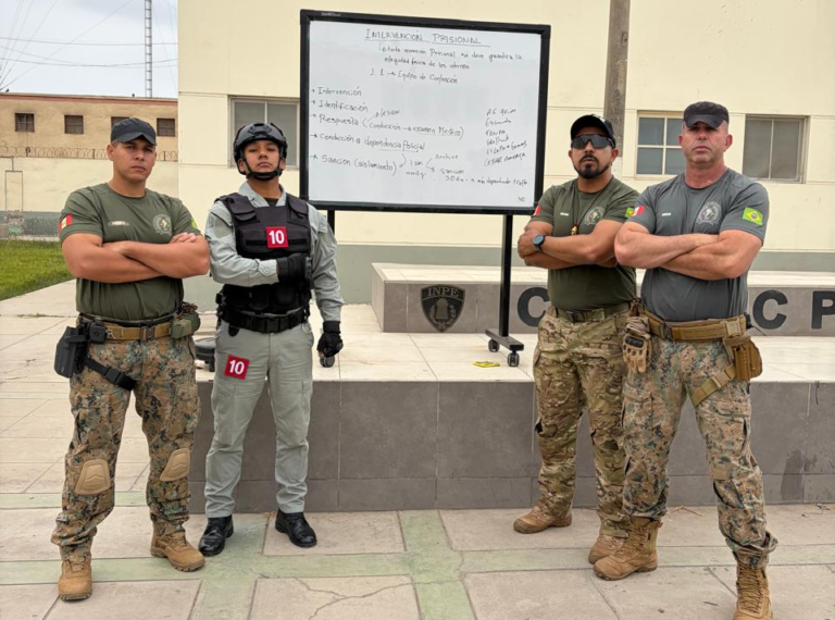 Policial penal do DF participa de capacitação internacional no Peru