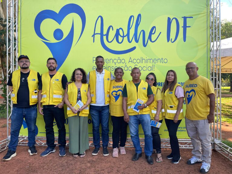 Acolhe DF encaminha 390 pessoas após ações de busca ativa