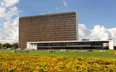 Palácio do Buriti, sede do GDF, onde será discutido o orçamento de 2027