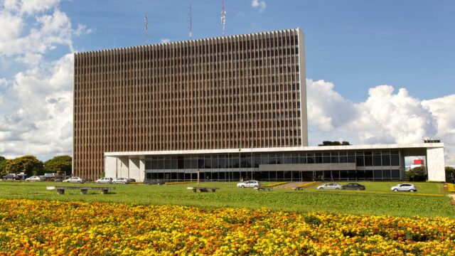 Palácio do Buriti, sede do GDF, onde será discutido o orçamento de 2027