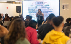 Alunos participam de aula preparatória do Aprova DF