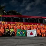 Militares do Corpo de Bombeiros de Minas Gerais embarcam para missão de busca e salvamento na Venezuela