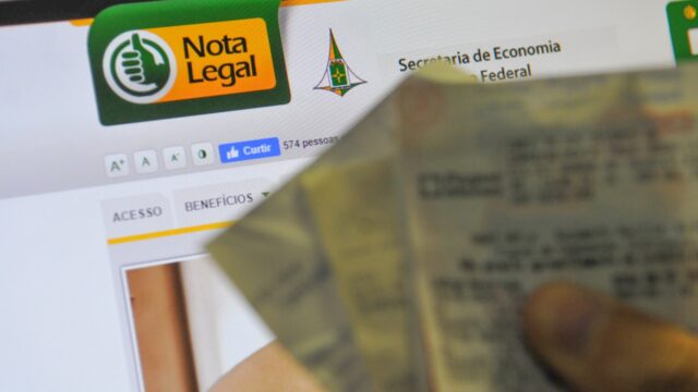 Programa Nota Legal tem créditos disponíveis para contribuintes no Distrito Federal