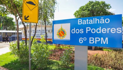 Projeto da nova sede do 6º BPM no centro de Brasília