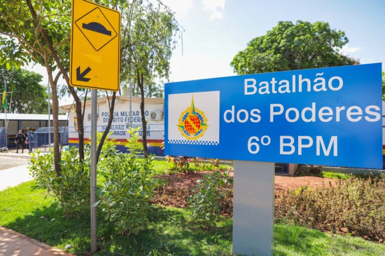 Projeto da nova sede do 6º BPM no centro de Brasília