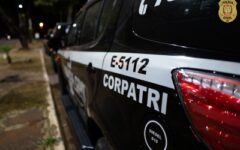 Caminhonete recuperada pela PCDF durante operação na BR-060