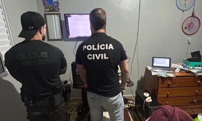 PCDF prende homem em SP por exploração sexual infantojuvenil na internet