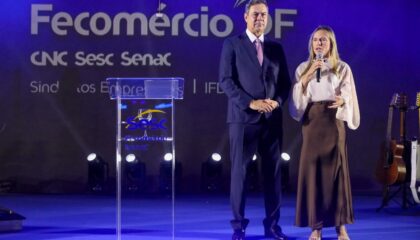 Celina Leão e dirigentes da Fecomércio discutem polo no Setor Comercial Sul