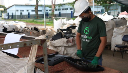 Reciclotech vira lei no DF após ampliar reciclagem eletrônica