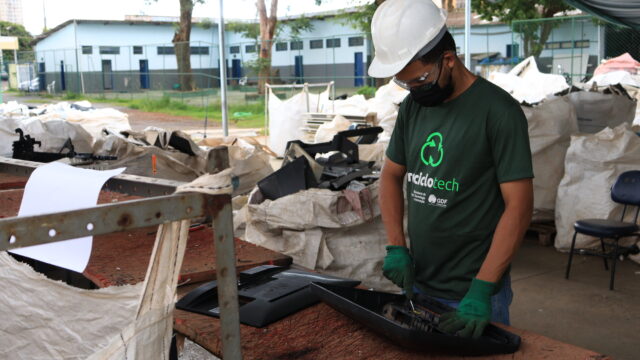 Reciclotech vira lei no DF após ampliar reciclagem eletrônica