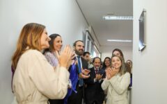 Inauguração da Sala Lilás e ampliação do programa Viva Flor no Distrito Federal