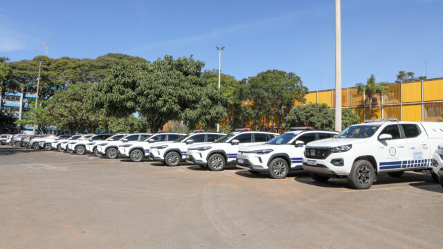 Novas viaturas entregues à Segurança Pública do Distrito Federal