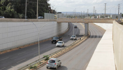 Viaduto do Jardim Botânico reduz tempo de viagem na DF-001