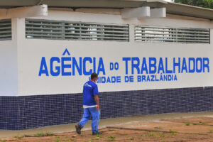 Fachada da Agência do Trabalhador de Brazlândia