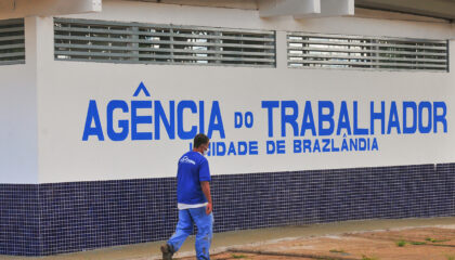 Fachada da Agência do Trabalhador de Brazlândia