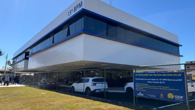 Celina inaugura nova sede do 15º Batalhão da PM na Estrutural e anuncia reforço na segurança