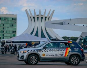 Policiais participam da Operação Kratos no Distrito Federal