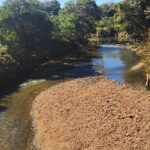 Área ambiental na bacia do Rio Melchior no Distrito Federal