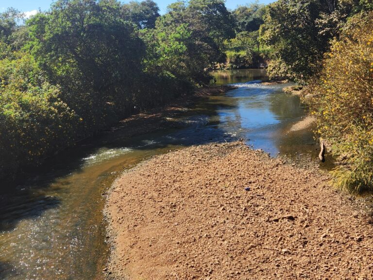 Área ambiental na bacia do Rio Melchior no Distrito Federal