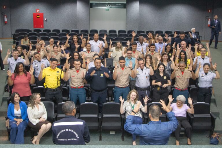 Representantes da segurança pública e do IFB firmam parceria para atendimento humanizado