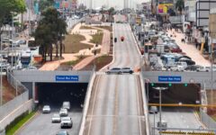 Túnel Rei Pelé terá trânsito interditado para simulado de emergência