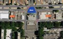 Mapa de alteração no trânsito da W3 Sul para evento Estação Sesc