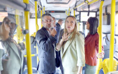 Novos ônibus entregues para o transporte público do Distrito Federal