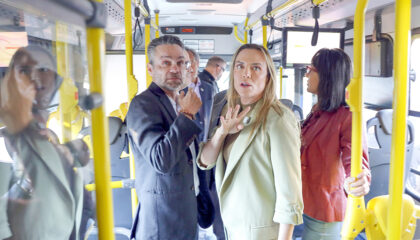 Novos ônibus entregues para o transporte público do Distrito Federal