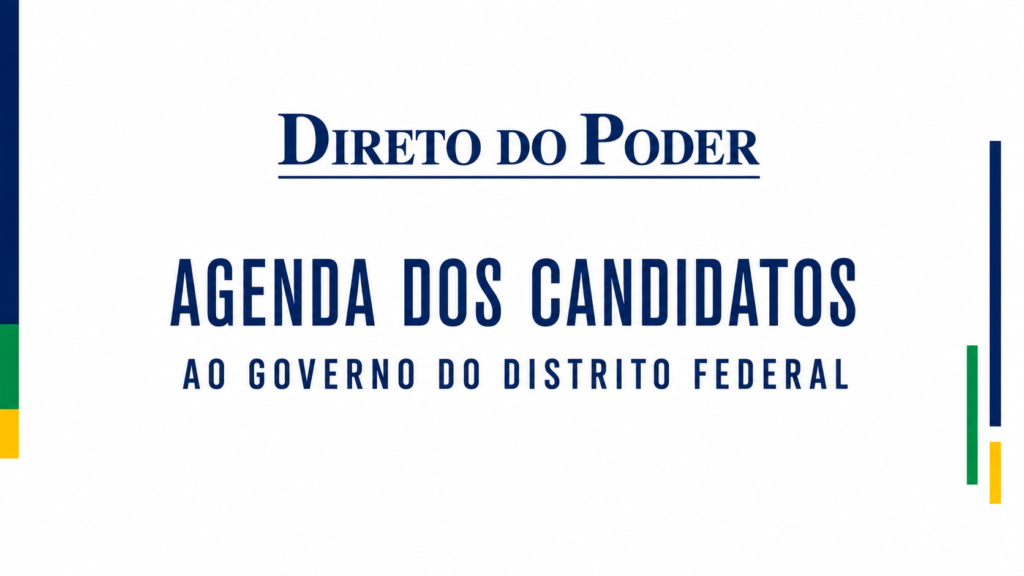 Agenda dos candidatos ao GDF nesta quinta (20) tem carreatas, sabatinas e caminhadas