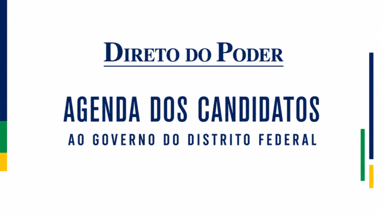 Confira a agenda dos candidatos ao GDF nesta quarta-feira (19)