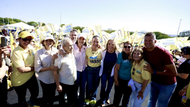 Marcela Passamani reúne mais de 7 mil pessoas no lançamento de campanha no DF