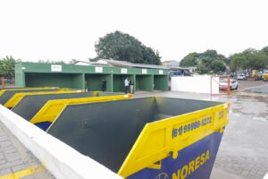 Estrutura pública destinada ao recebimento de resíduos e materiais recicláveis no Distrito Federal