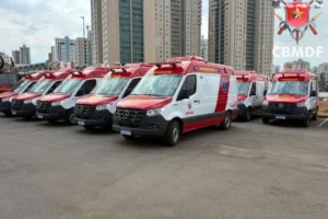 CBMDF renova mais da metade da frota operacional com 115 novos veículos