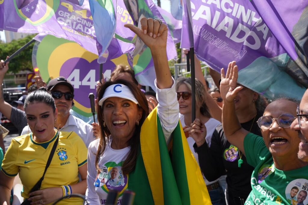 Gracinha Caiado tem 46% e lidera pesquisa para o Senado em Goiás