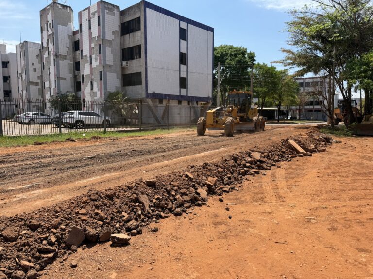 GDF inicia pavimentação de acesso aguardado há três anos no Lúcio Costa