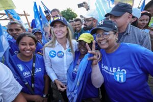 Adversários se rendem a Celina, que se aproxima de vitória no primeiro turno