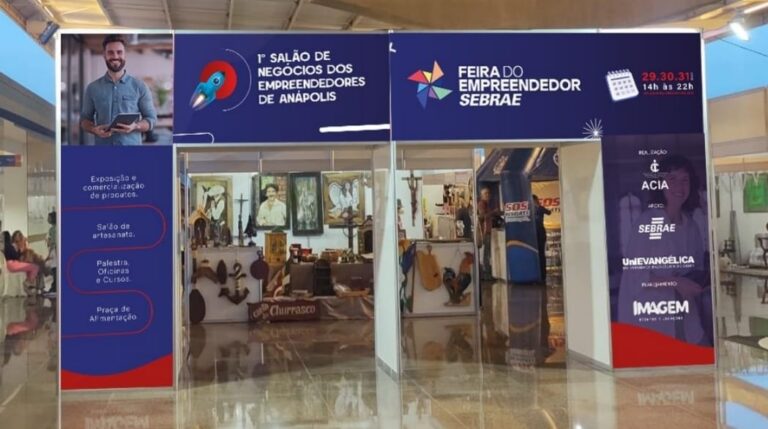 Feira do Empreendedor começa nesta segunda em Anápolis com programação gratuita