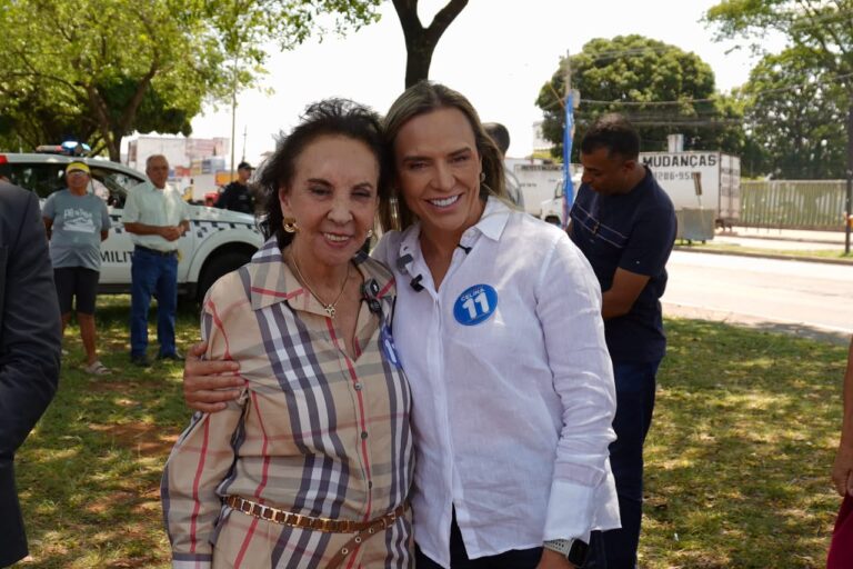 Celina Leão recebe apoio da ex-governadora Maria de Lourdes Abadia na disputa pelo Buriti